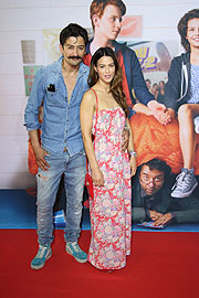 Adrian Can und Anna Lena Claas bei der Premiere "Das Pubertier" am 04.07.2017 im Math&auml;ser Filmpalast (&copy;Foto. Martin Schmitz)